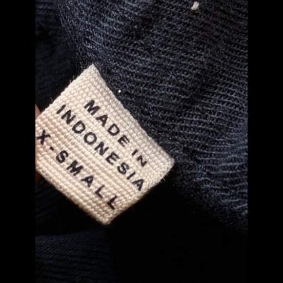 Buck Mason Button Shirt XS Mens Black Short Sleeve Luxury Fabric Top - Picture 7 of 8